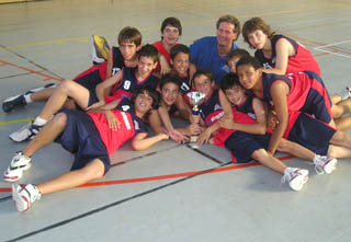 La plantilla del Mini A del Samà