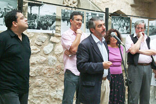 Imatge de la presentacio del llibre al Castell de la Geltrú, seu del Arxiu Comarcal del Garraf. fdg/maría