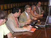Primera signatura electrònica a l'Ajuntament. Solblau