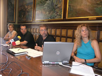 Presentació de CAP del Barri de Mar a l'Ajuntament. Solblau