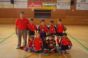 Equip pre-benjamí del Ribes