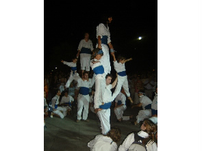 Els Falcons a la Festa Major de Martorell.