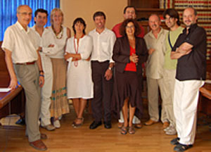 Adolf Montoliu i Mercè Foradada van assistir a la reunió a Begur