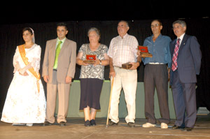 Foto dels guardonats a la 6a Fira de la Verema. fdg/rita lamsdorff