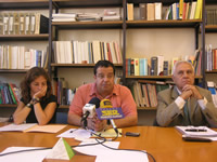 Míriam Espinàs, Joan Ignasi Elena i Xavier Cardona.