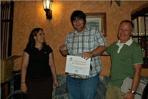 Jose Luís Algar también pasó por los micrófonos de la emisora de la ciudad vecina.