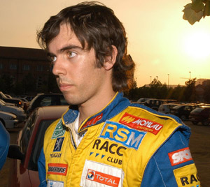 Albert Garduño copilotarà a Climent Domingo. foto/david palmero