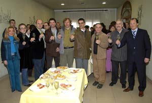 Alguns dels components de la nova patronal, Pime Cava. fdg/jaume felipe