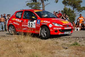 El vehículo de Monlau Competición durante una de las pruebas de esta temporada. foto/david palmero