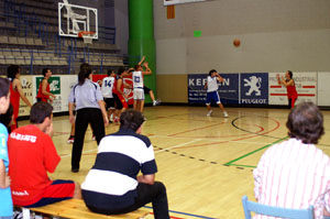 Jornada irregular per els equips del CB Samà. fdg/marcel fabra