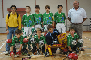 Plantilla del equip Benjamí C que segueix imbatut