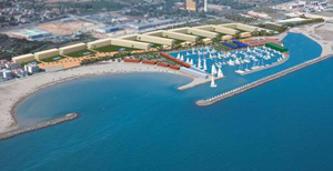 Imatge virtual del projecte del Port Esportiu de Cubelles
