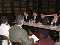 Imatge de l'acte inaugural a la Biblioteca Victor Balaguer