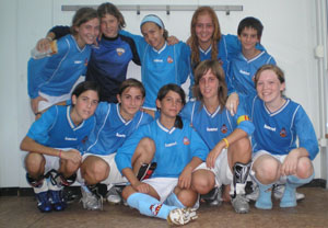 Imatge del Femení Cadet d'aquesta temporada de la Fundació