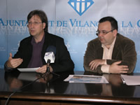 Tomàs Álvaro i Joan Carles Lluch.