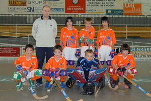 Plantilla del Benjami D del CP Vilanova Ull Blau