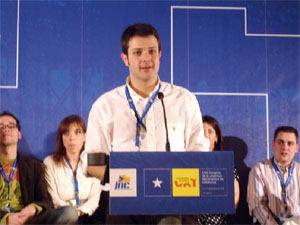 Gerard Figueras ha valorat molt positivament lexperiència dhaver pogut assistir a la convenció dels YDA