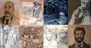 Treballs realitzats pels alumnes de lEscola dArt sobre Joaquim Mir