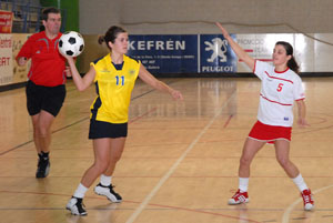Lacte està promogut per la secció de Korfbal del CE Vilanova i la Geltrú. fdg/ miquel vall