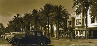 Passeig del Carme a finals dels anys 50. foto/Jordi Mas