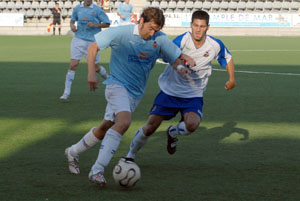 Aleix Vall en una jugada d'arxiu. fdg/miquel vall