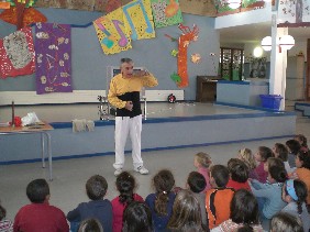 Pere Gassó durant una de les sessions.