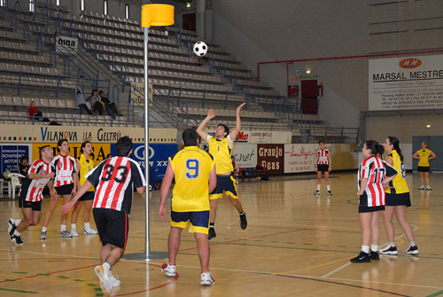 Imatge d'arxiu d'un partit disputat pel CEVG Stirling. fdg/ miquel vall