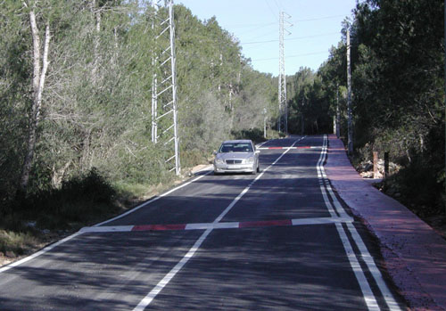 Estat actual de la carretera de Daltmar