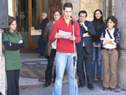 Lectura del Manifest, avui a la pl. de la Vila