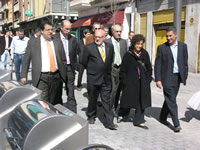 El conseller Josep Huguet de visita a Vilanova