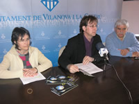 Tomàs Álvaro, Bàrbara Flaquer i Manolo Mateos