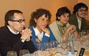 D'esquerra a dreta, Xavier Oller, Iolanda Sánchez, Xio Gutiérrez i Enric Garriga. fdg/ rita lamsdorff