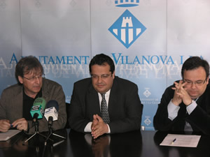 Roda de premsa per presentar l'obertura de Neàpolis