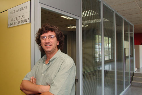 Jaume Torras podria ser alcaldable a Olivella. fdg/ carles castro