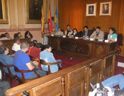 Moment de la presentació del Retrat dedicat a Maria Teresa Fort