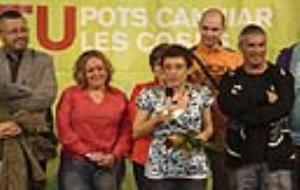 Alba García es va presentar a les primàries de la formació ecosocialista per optar a ser la candidata a l'alcaldia de Vilanova. fdg/ maría