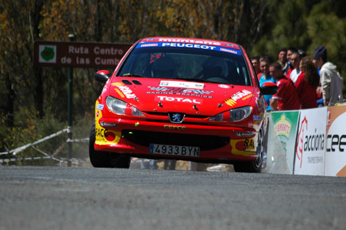 Josep Basols i el seu Mitsubishi Lancer Evo IX
