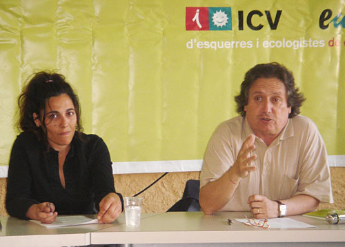 Bàrbara Scuderi i Jaume Bosch a la presentació
