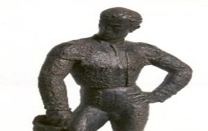 Imatge d'una de les escultures de l'exposició