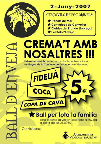 Cartell promocional de la festa