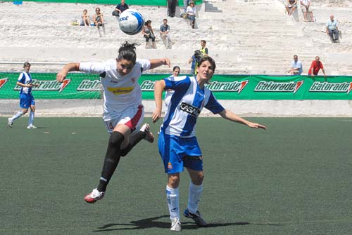 El RCD Espanyol va arribar a la final després dassolir la primera posició del grup A. fdg/ miquel vall