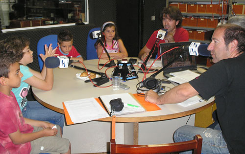 Fotografia del darrer programa en el que van intervenir alumnes de l'escola Sant Bonaventura