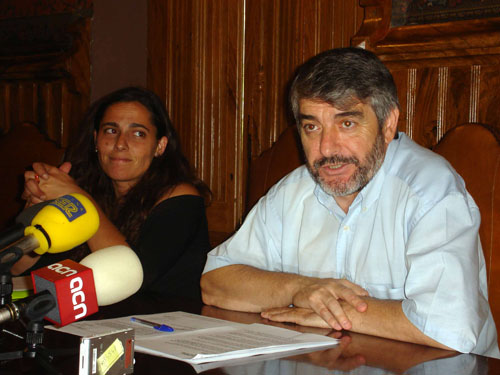 Bàrbara Scuderi i Josep Antoni Blanco.