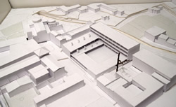 Maqueta de la futura Plataforma de Serveis de VNG