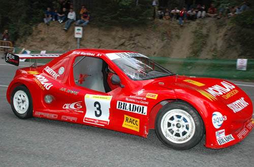 Jordi Martínez a los mandos de dos Speed Car GT 1000. Foto/ Toni Jiménez