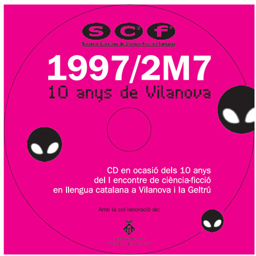 Portada del CD «10 anys de Vilanova. SCCFF, 1997-2M7»
