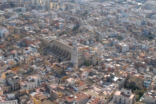 Vista aerea de la zona de Cap de Creu. fdg/ carles castro