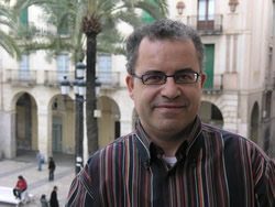 Jordi Bertran, a la Casa Olivella de Vilanova. Foto: Ajuntament de Vilanova i la Geltrú