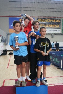 Jugadors escola TT Vilanova