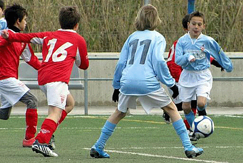 Imatges d'arxiu de la base del CF Vilanova